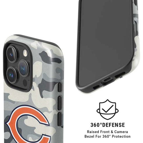 NFL Chicago Bears Camo iPhone 16 Pro Magsafe Impact Case